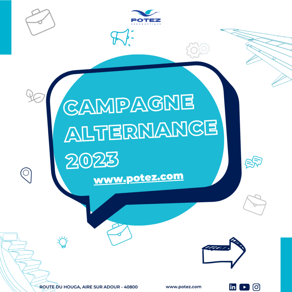 Potez Aéronautique recrute : campagne alternance 2023